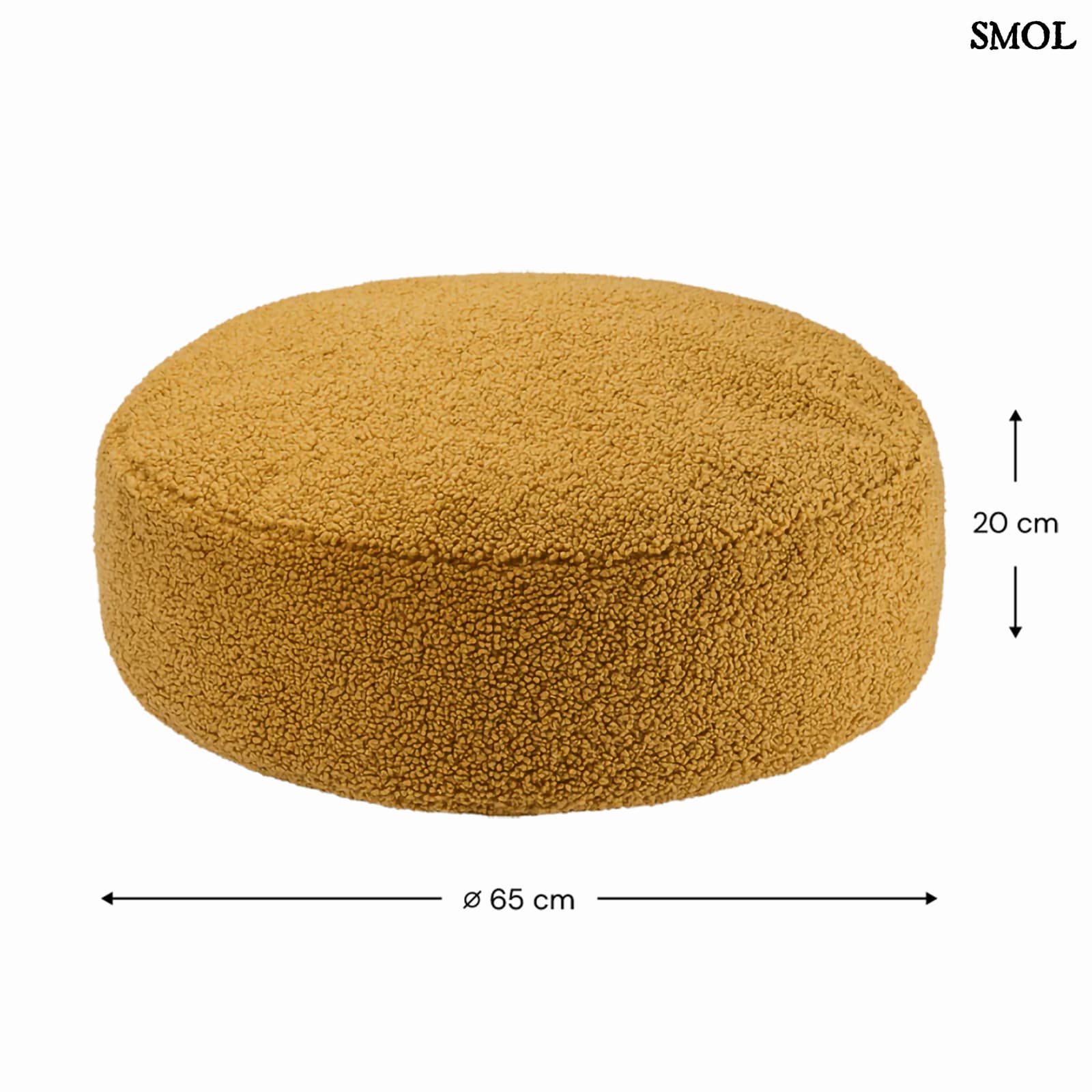 MAPLE, kerek gyerek babzsák, ⌀65 cm - smol.hu