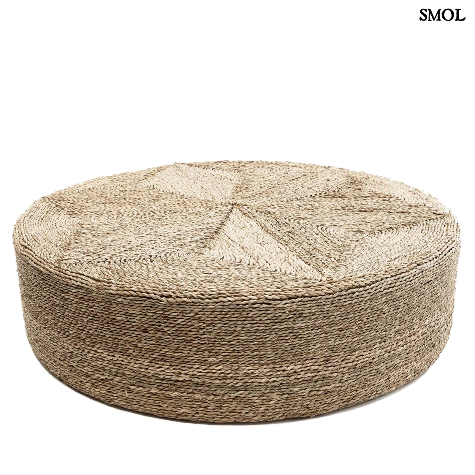 Óriás Tengerifű Puff, 100 cm | HUGE | SMOL - fehér háttérrel