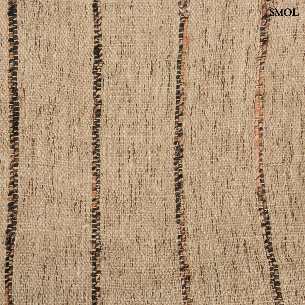 PLAID BEIGE BLACK, pamut pléd , 170x130 - smol.hu