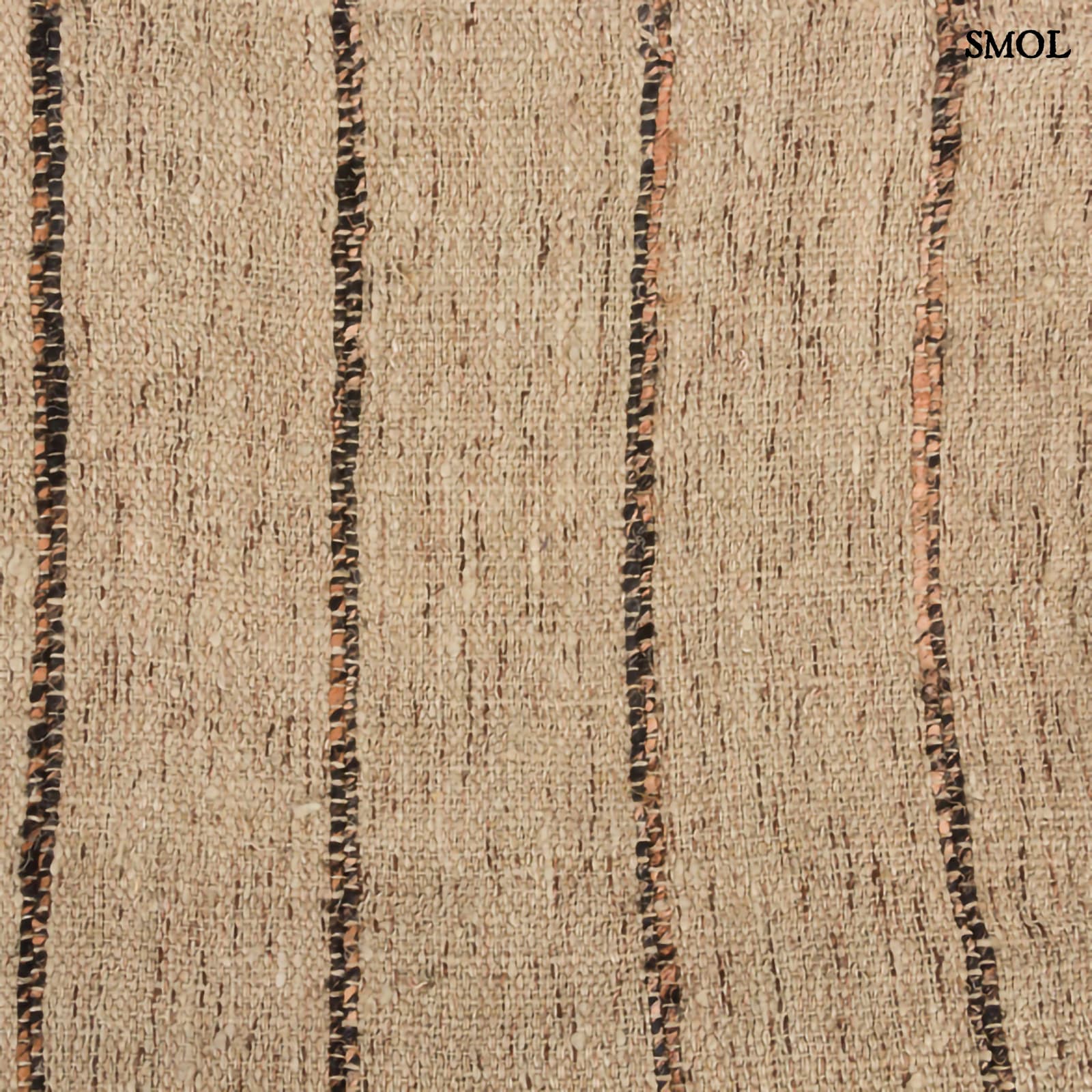 PLAID BEIGE BLACK, pamut pléd , 170x130 - smol.hu