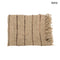 Pléd - pamut, 170x130 | PLAID BEIGE BLACK