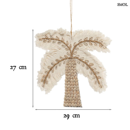 smol.hu -PALMBO, kagylós, pálma függődísz, 27 cm