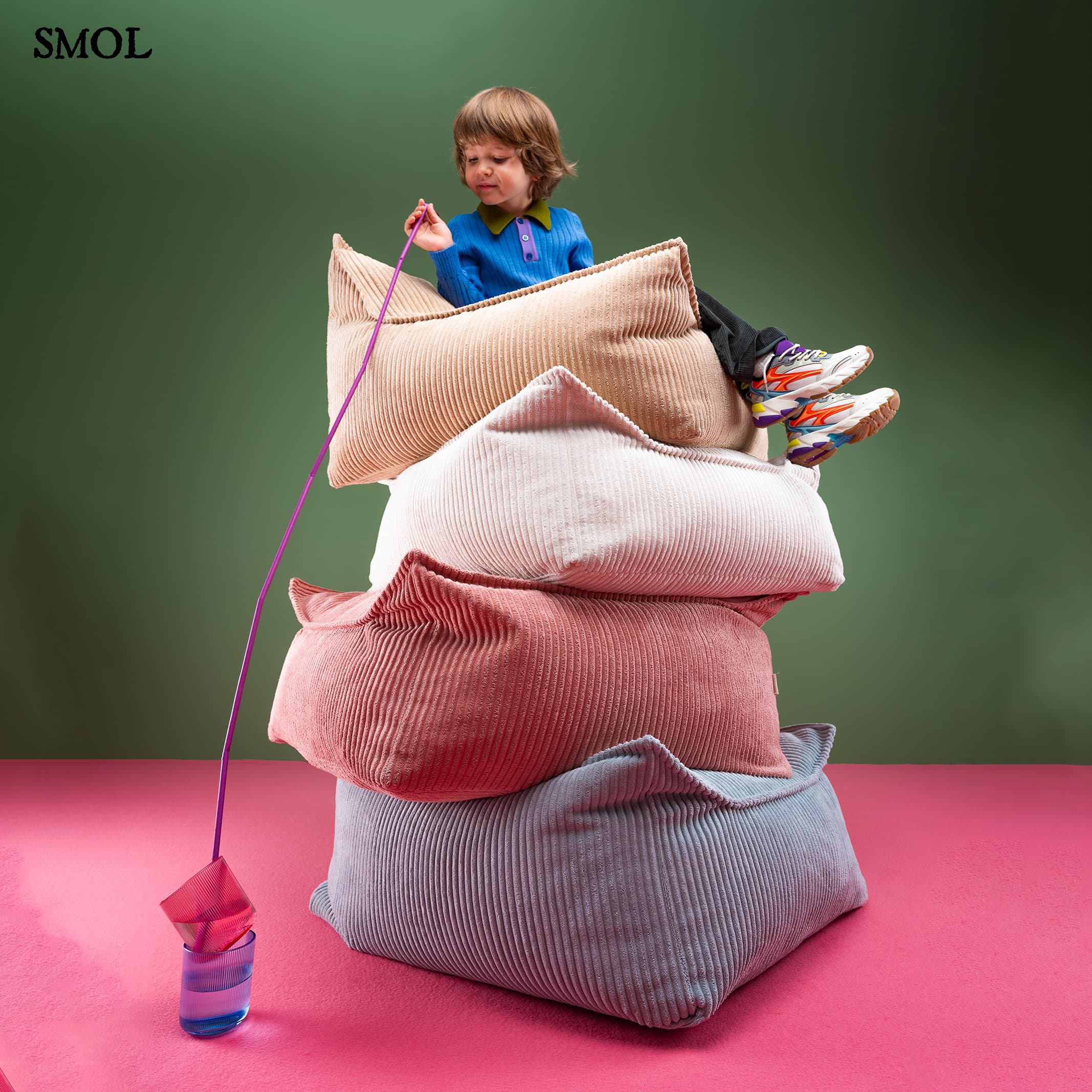 smol.hu -PIMI, gyerek, négyzet alakú puff