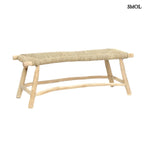Pad - teakfa és tengerifű, 110 cm | PORTO - smol.hu - elfordítva