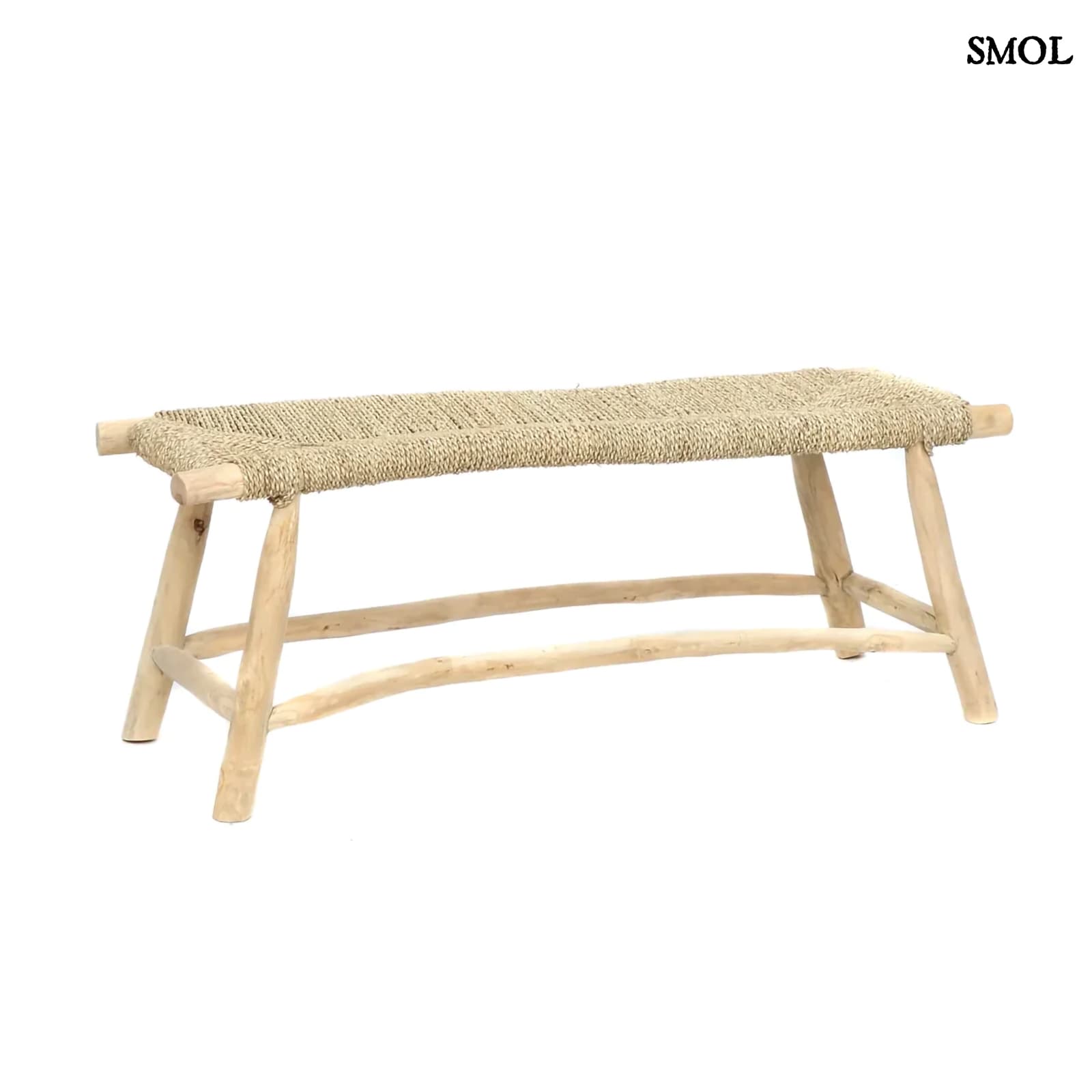 Pad - teakfa és tengerifű, 110 cm | PORTO - smol.hu - elfordítva
