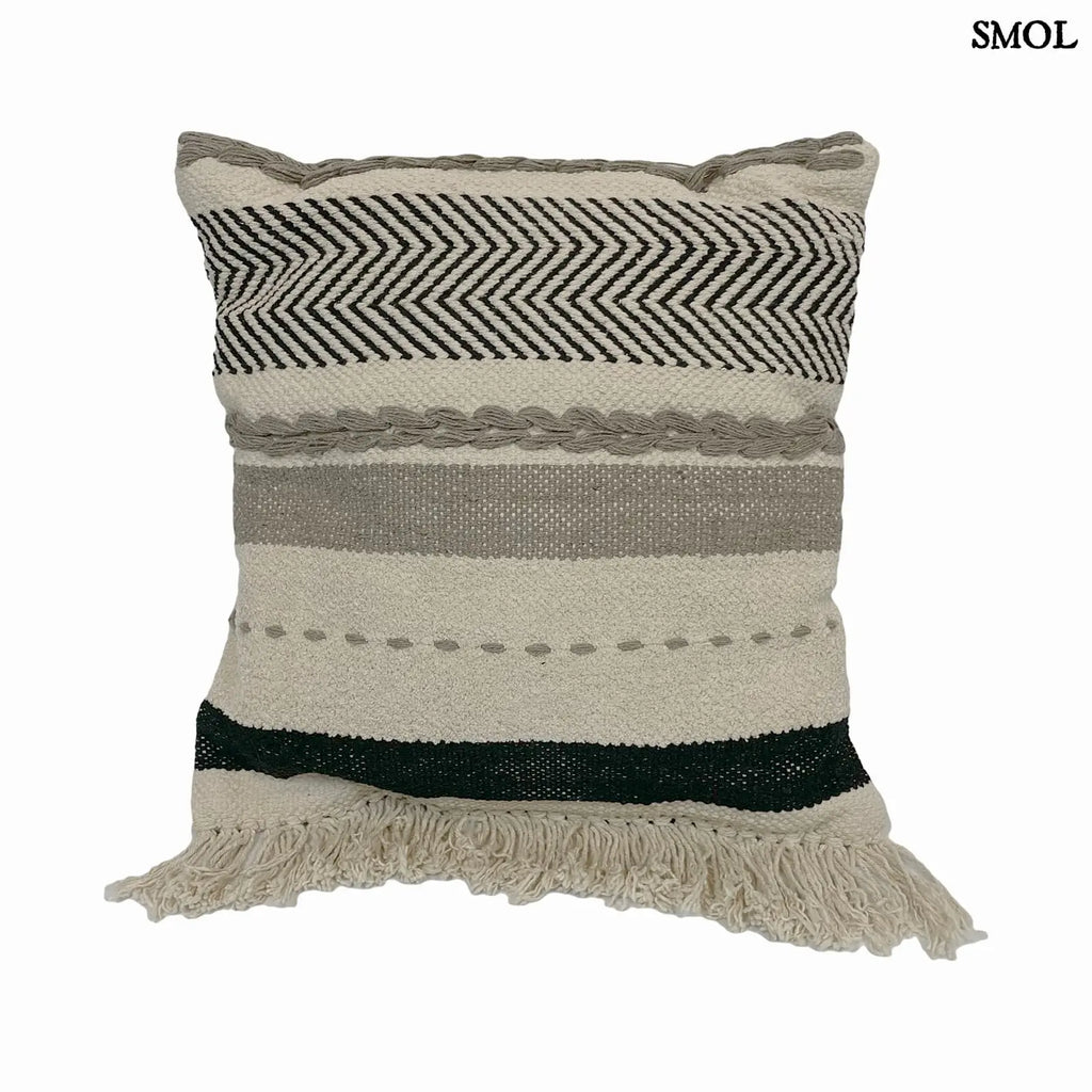 Pamut Díszpárna, 45x45 | SOSENE | SMOL - fehér háttérrel