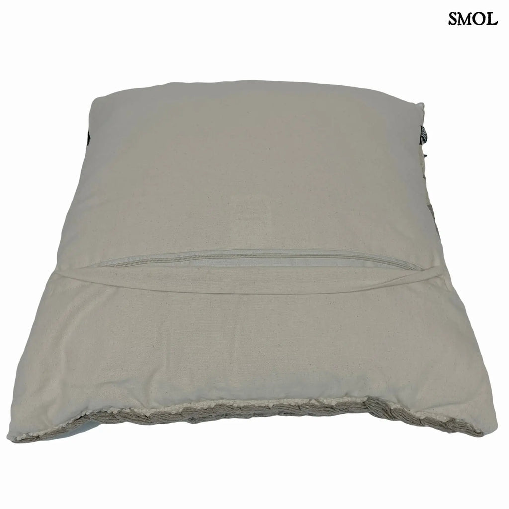 Pamut Díszpárna, 45x45 | SOSENE | SMOL - cipzár