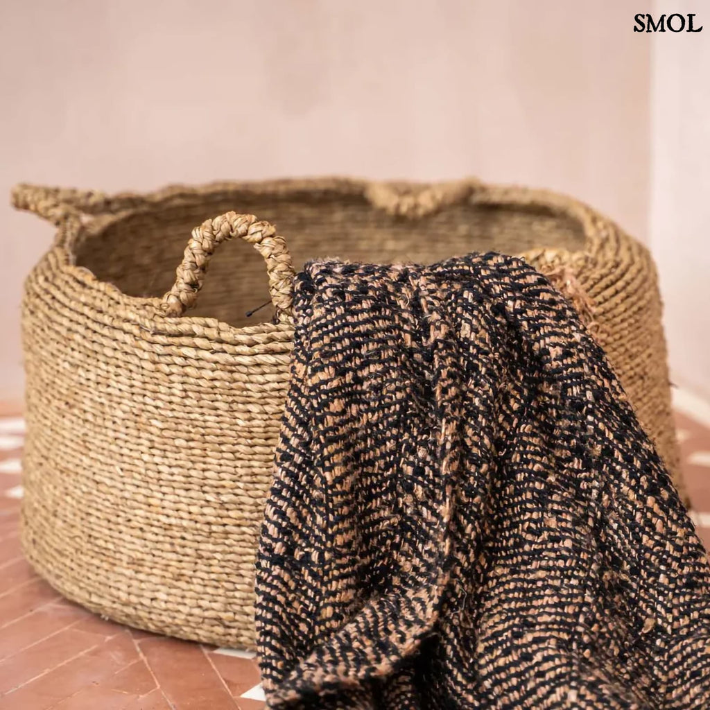 QUATRE MAINSM, tengerifű kosár, 52 cm - smol.hu