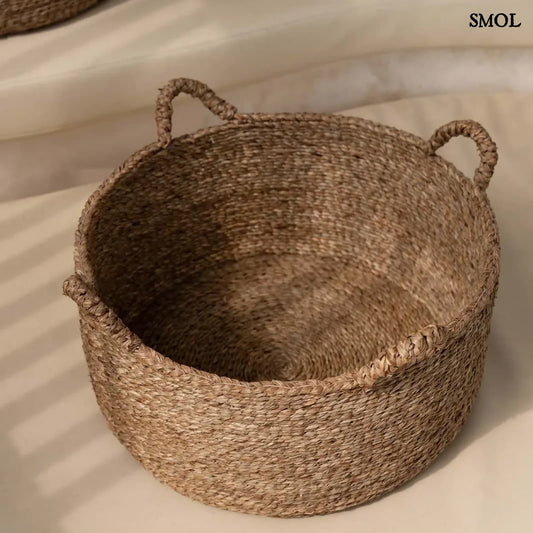 QUATRE MAINSM, tengerifű kosár, 52 cm - smol.hu
