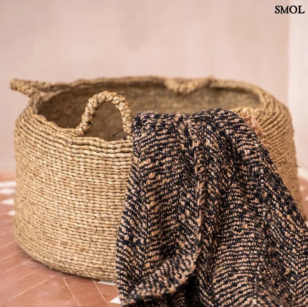 QUATRE MAINSS, tengerifű kosár, 45 cm - smol.hu