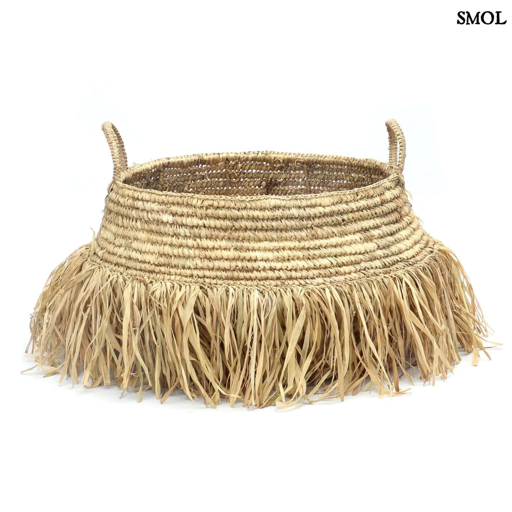 RAFFIAL, raffia kosár, ⌀ 45 cm - smol.hu