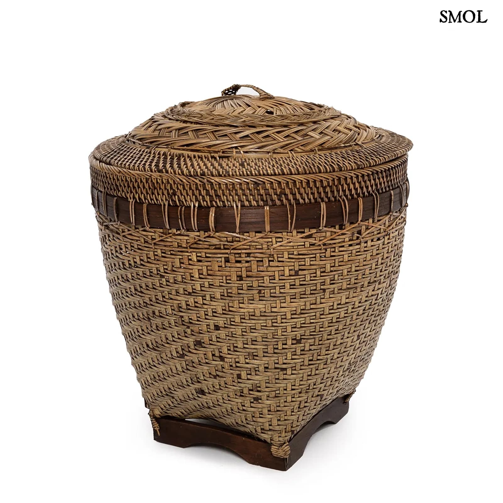 RAMALI, rattan kosár, ⌀35 cm - smol.hu