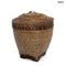 Tárolókosár - rattan, ⌀35 cm | RAMALI