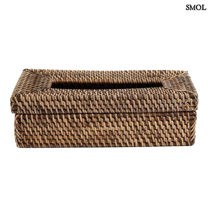 RATTAN CLASSIC, zsebkendőtartó, 27 cm - smol.hu - oldalról
