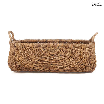RAYAH, nagyméretű, banánlevél tárolókosár, 68 cm - smol.hu - oldalról