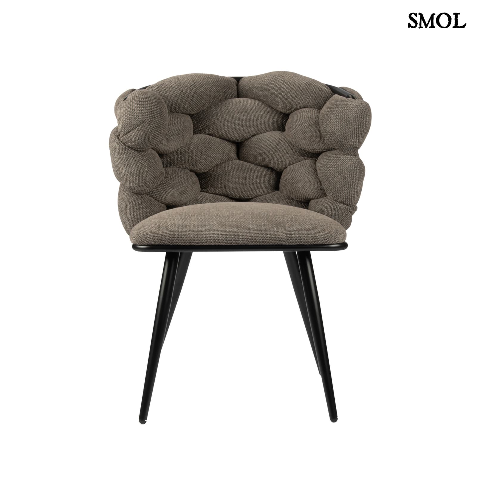 ROCK TAUPE, 2 db kárpitozott étkezőszék - smol.hu - szemből