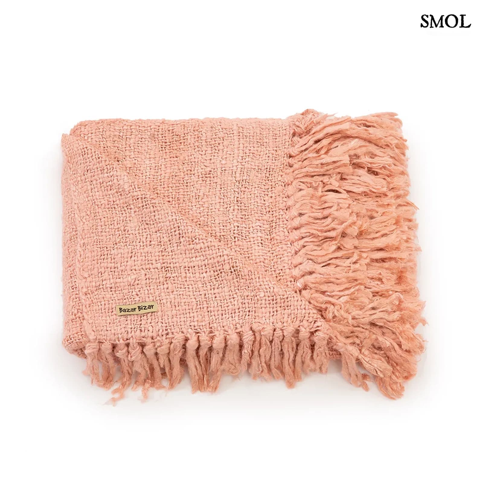 PLAID SALMON, pamut pléd 170x130 - smol.hu