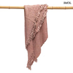 PLAID SALMON, pamut pléd 170x130 - smol.hu