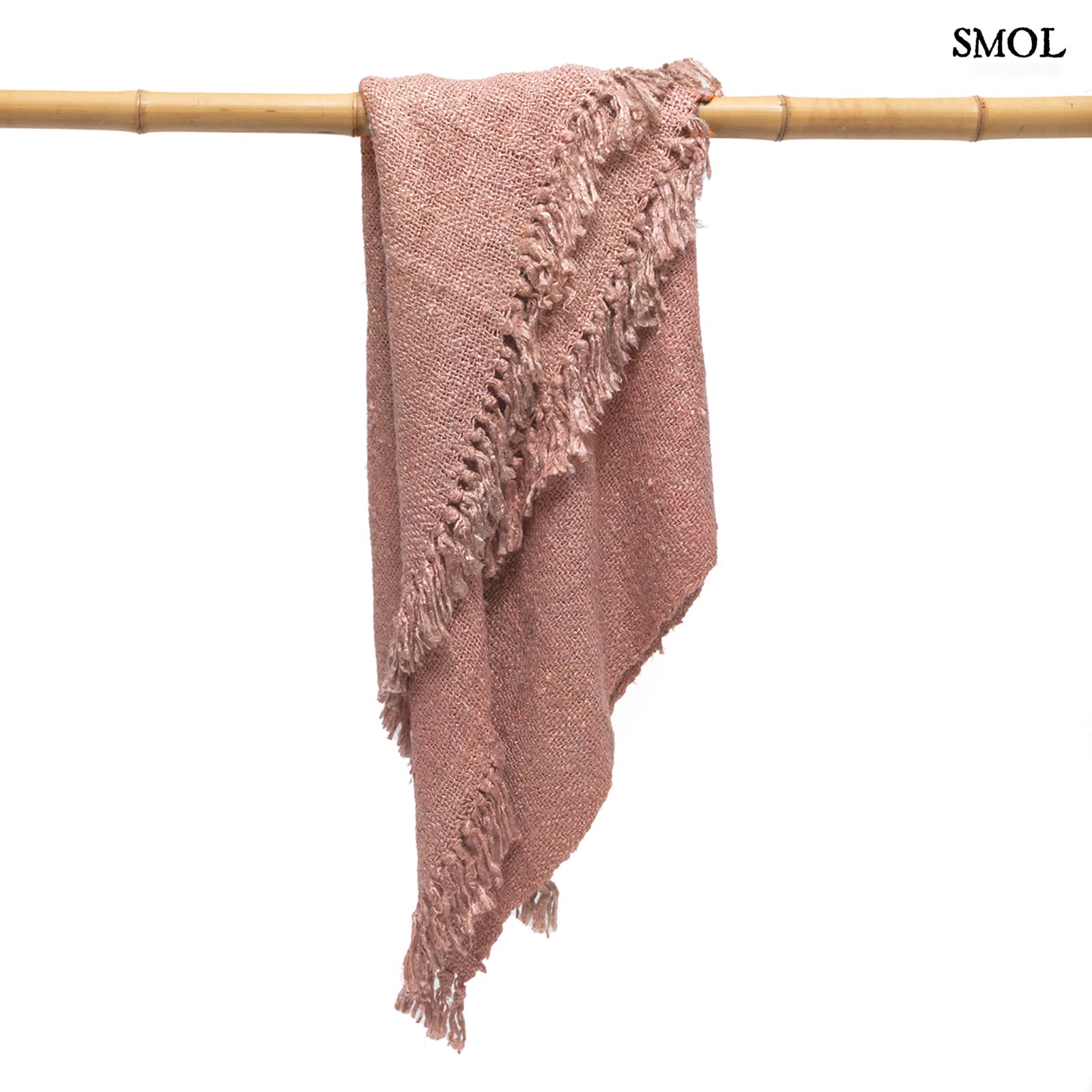 PLAID SALMON, pamut pléd 170x130 - smol.hu