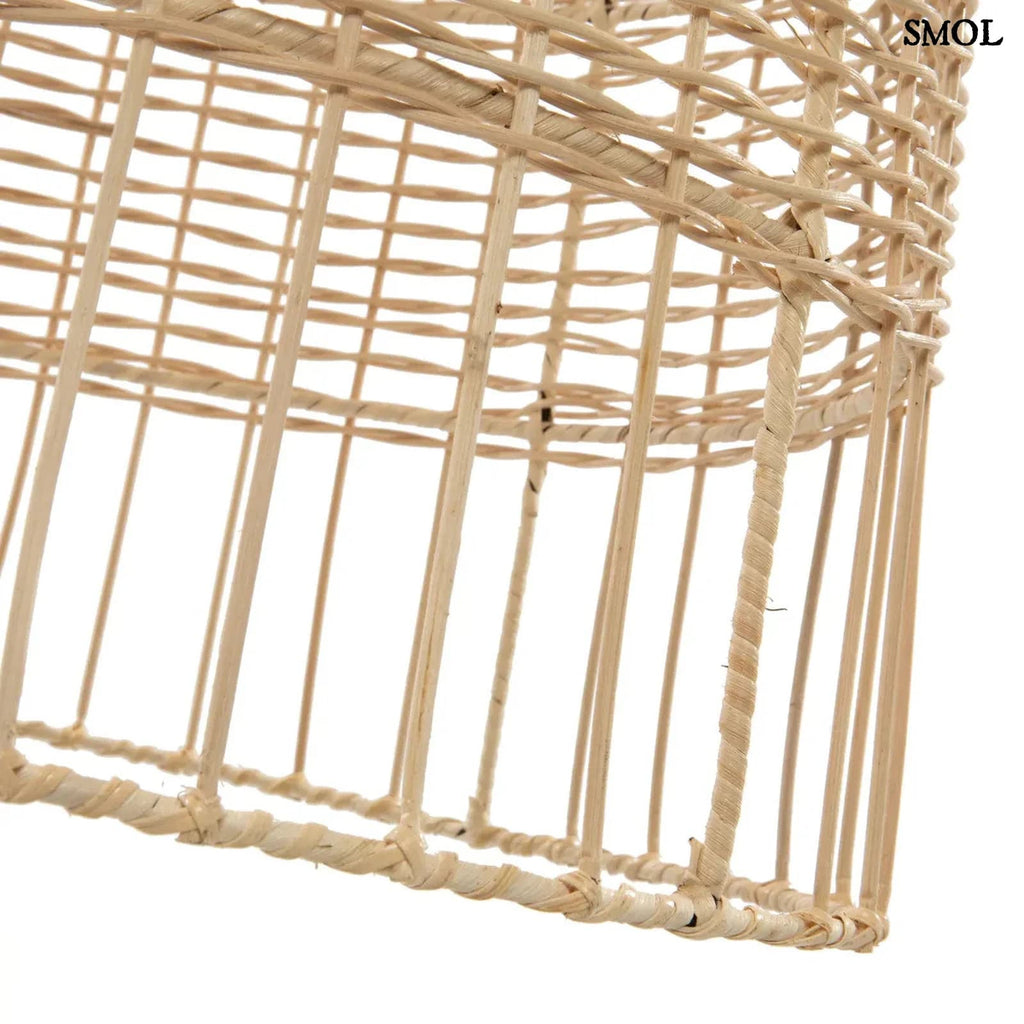 Rattan Függőlámpa – Natúr, L | ELBA