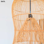 Rattan Függőlámpaernyő, 57 cm | MAHARA - smol.hu -  nagyítva