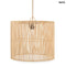 Rattan Függőlámpaernyő - natúr, M | CHACHA