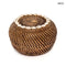 Rattan ékszerdoboz – kagylós szegély, fedővel, S | PEEK-A-BOO