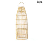 Rattan függőlámpaernyő, 62 cm | FISH TRAP | SMOL - állólámpaként