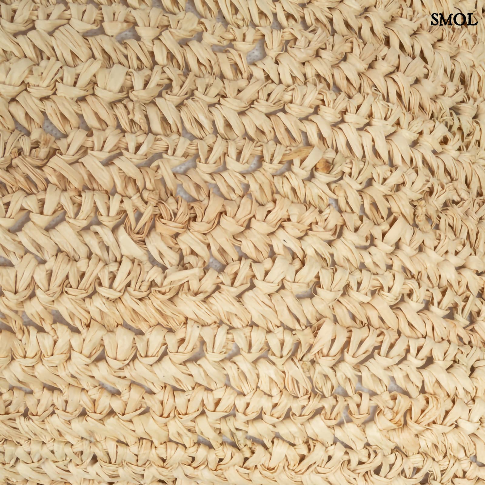 RATTANIA, raffia díszpárnahuzat, 60x60 - smol.hu