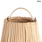 SHALA, nagyméretű rattan függőlámpaernyő, ⌀77 cm - smol.hu - akasztó nagyítva