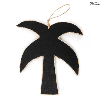SHELL PALM, pálmafa formájú, kagylós függődísz, 20 cm - smol.hu - hátulról