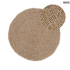 SIZALI, természetes szizál szőnyeg, ⌀100 cm - smol.hu