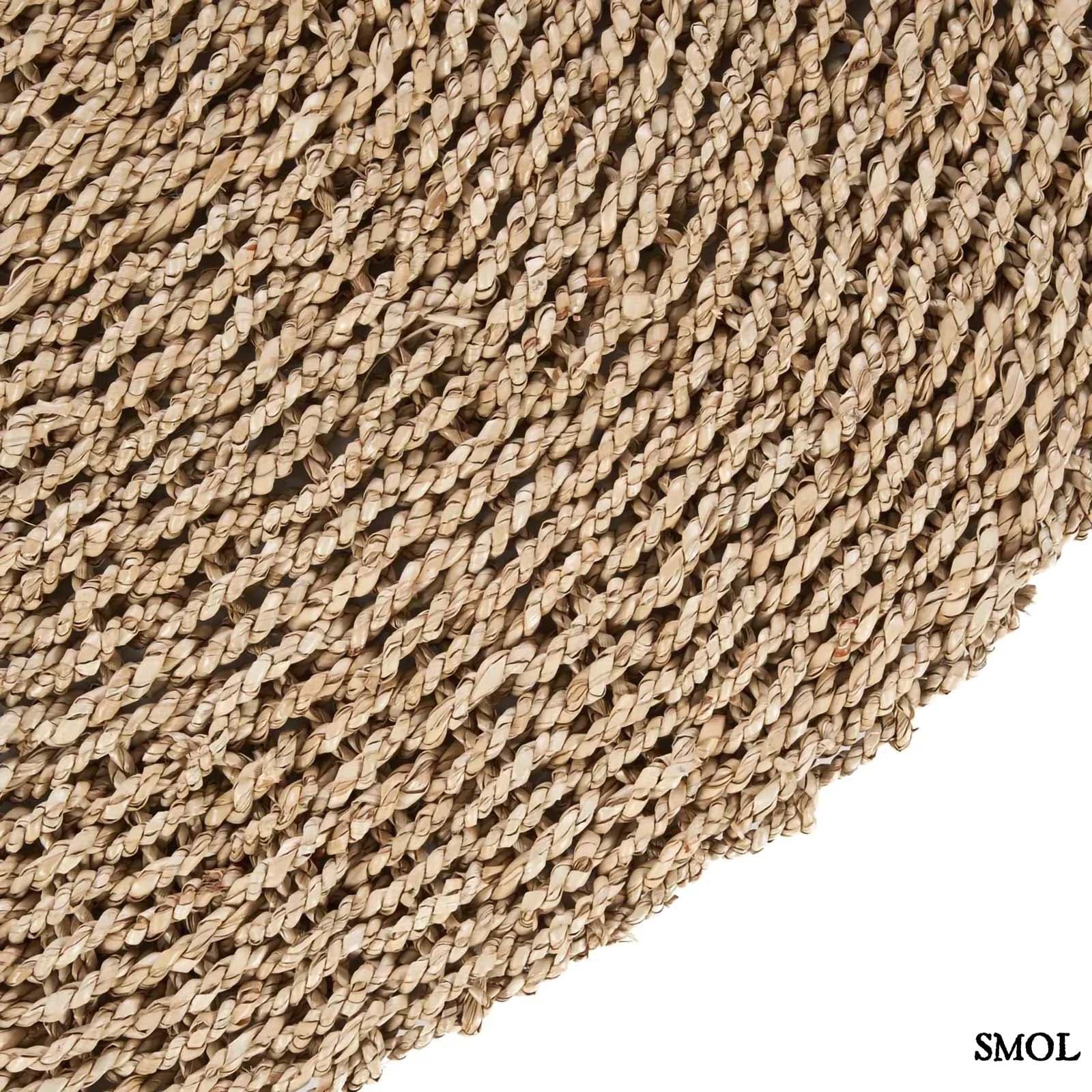 SIZALI, természetes szizál szőnyeg, ⌀100 cm - smol.hu