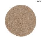 SIZALI, természetes szizál szőnyeg, ⌀100 cm - smol.hu