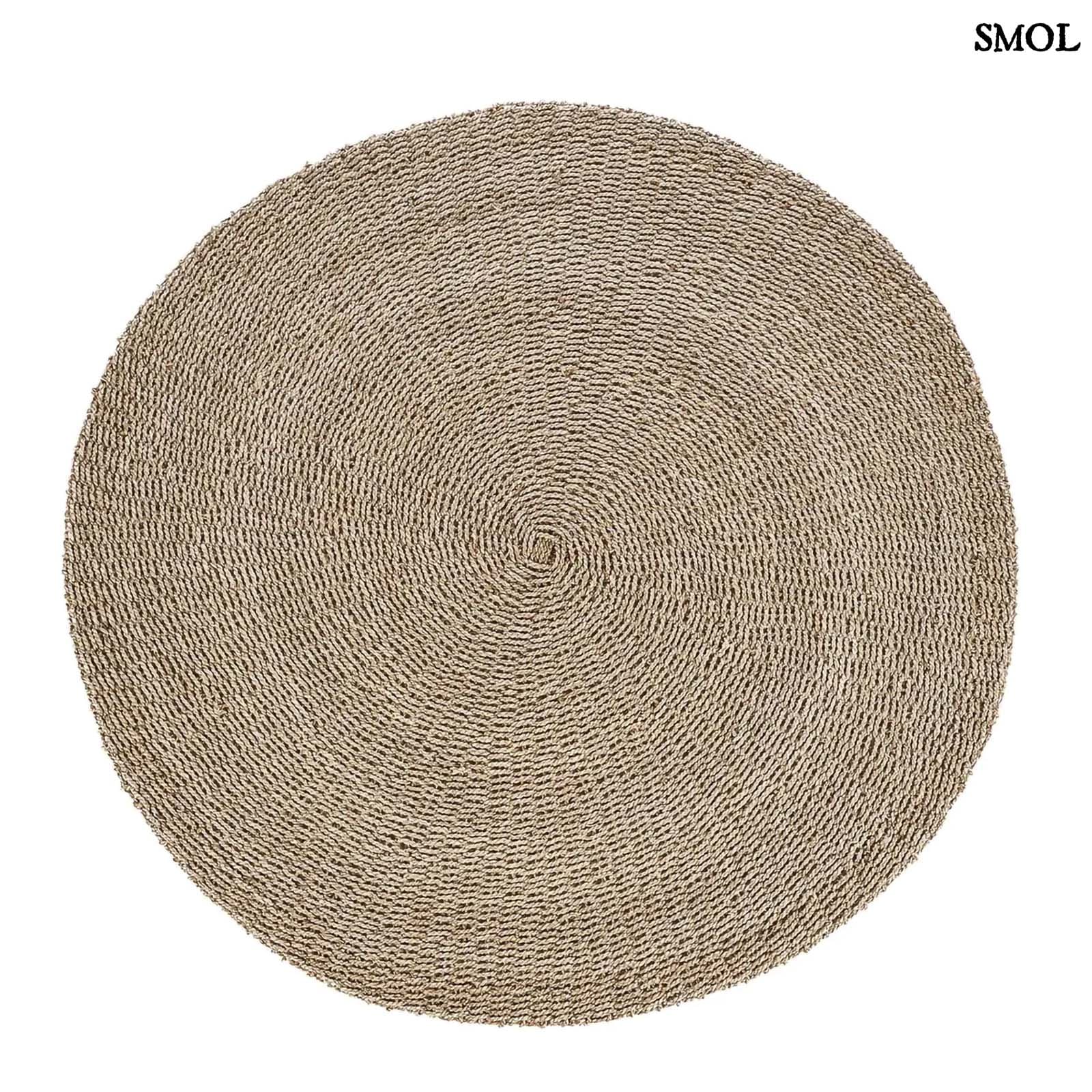 SIZALI, természetes szizál szőnyeg, ⌀150 cm - smol.hu