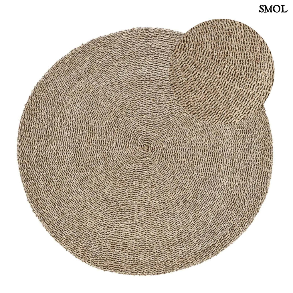 SIZALI, természetes szizál szőnyeg, ⌀150 cm - smol.hu