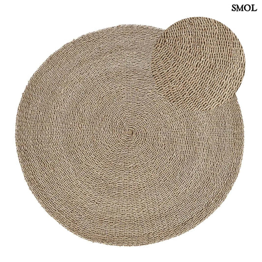 SIZALI, természetes szizál szőnyeg, ⌀150 cm - smol.hu