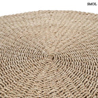 SIZALI, természetes szizál szőnyeg, ⌀150 cm - smol.hu