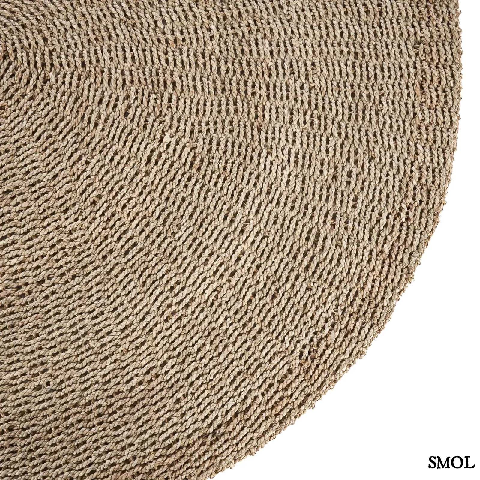 SIZALI, természetes szizál szőnyeg, ⌀150 cm - smol.hu