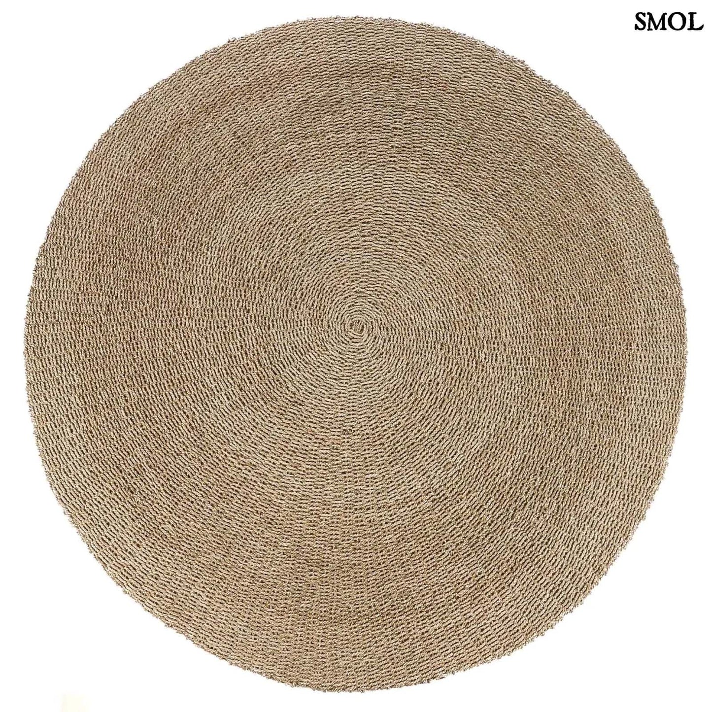SIZALI, természetes szizál szőnyeg, ⌀200 cm - smol.hu