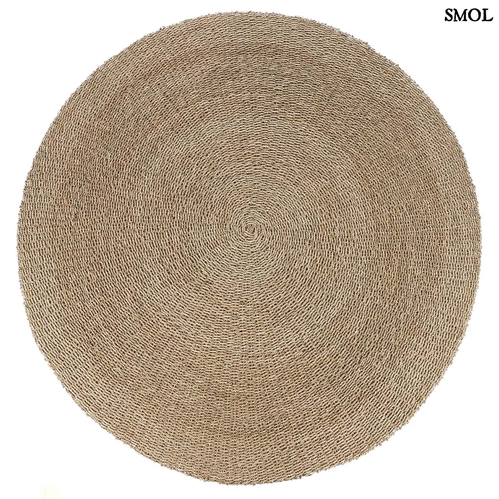 SIZALI, természetes szizál szőnyeg, ⌀200 cm - smol.hu