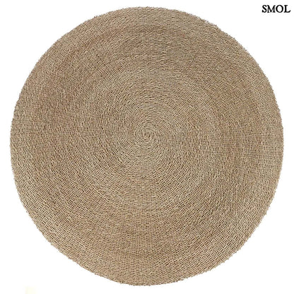 SIZALI, természetes szizál szőnyeg, ⌀200 cm - smol.hu