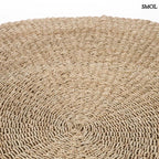 SIZALI, természetes szizál szőnyeg, ⌀200 cm - smol.hu