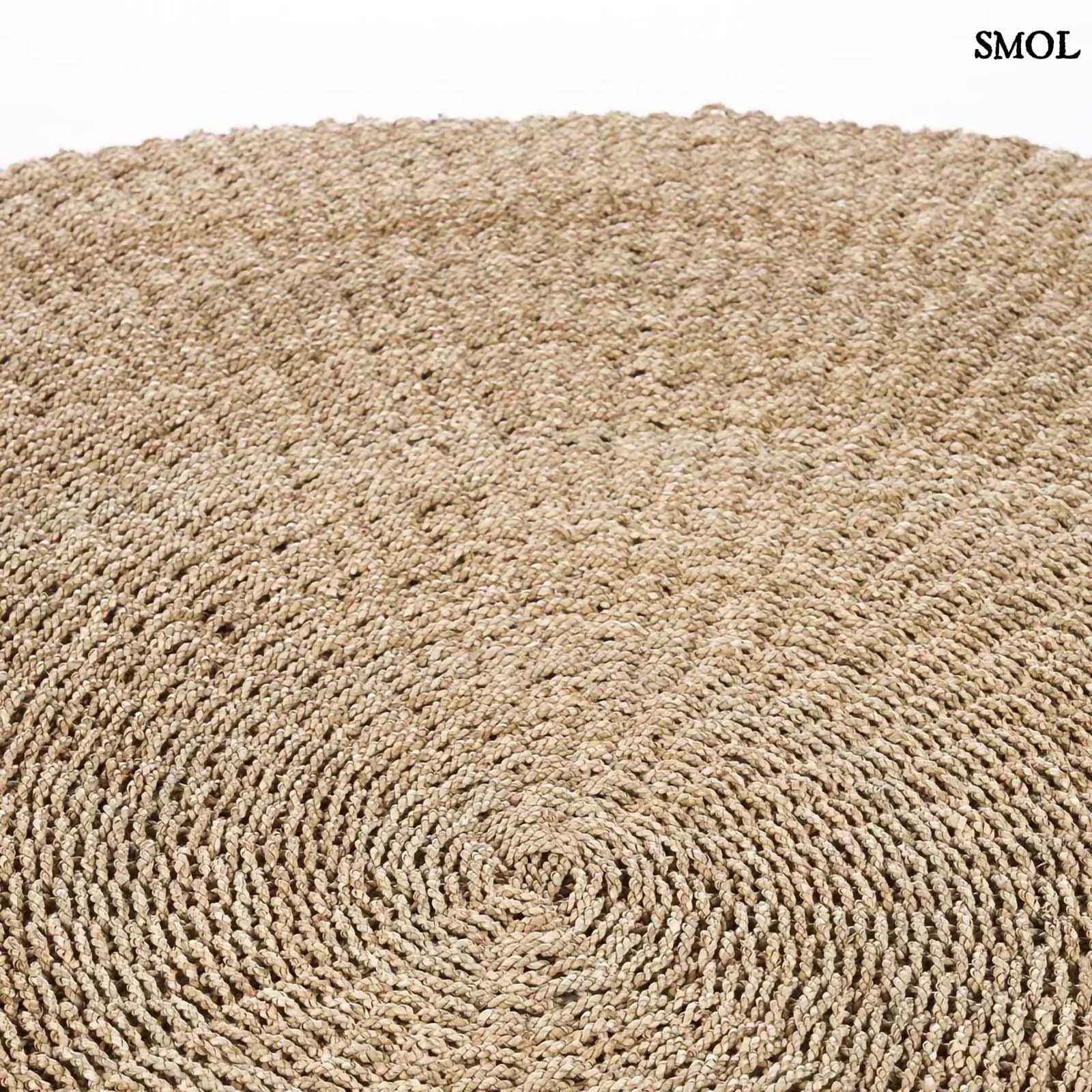 SIZALI, természetes szizál szőnyeg, ⌀200 cm - smol.hu