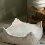 CREAM WHITE, gyerek puff, 60x60x20 - smol.hu
