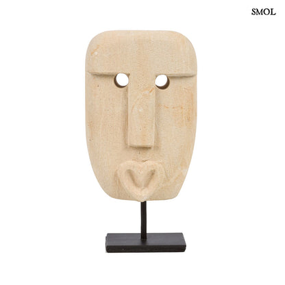 SUMBA19, kőszobor tartón, 16 cm - smol.hu