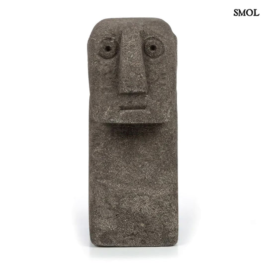 SUMBA25 , szürke kőszobor, 11 cm - smol.hu
