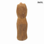 smol.hu -RUNE, rusztikus, mangófa szobor, 33 cm hátulról