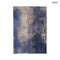 Szőnyeg – absztrakt, mélykék-arany | ECO RUG ABYSS BLUE
