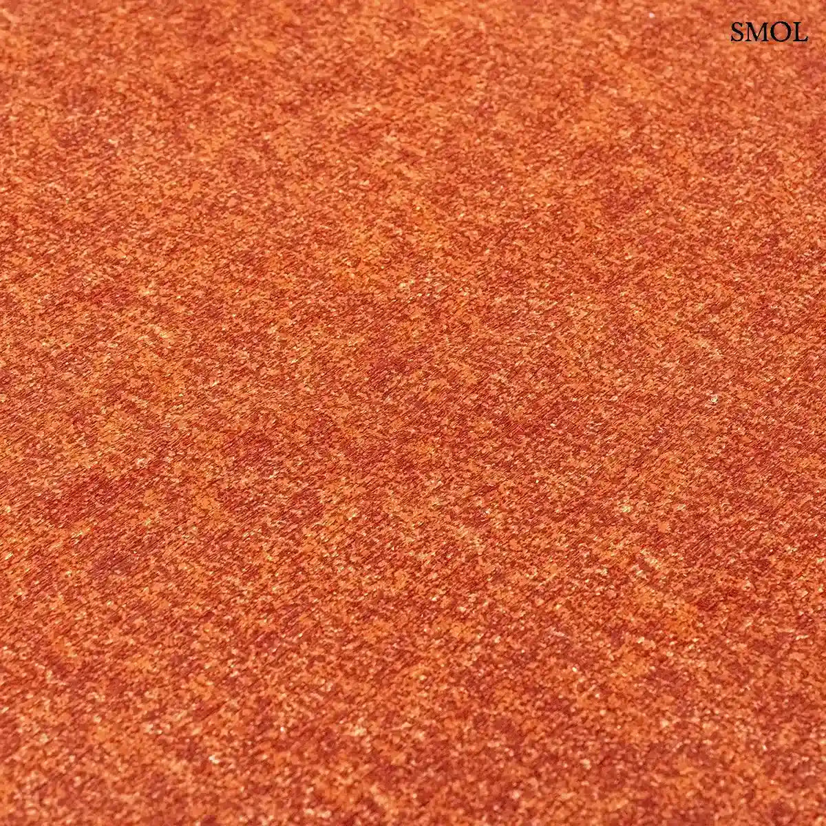 ECO RUG KANELL piros absztrakt mintás szőnyeg, narancssárga szín nagyítva